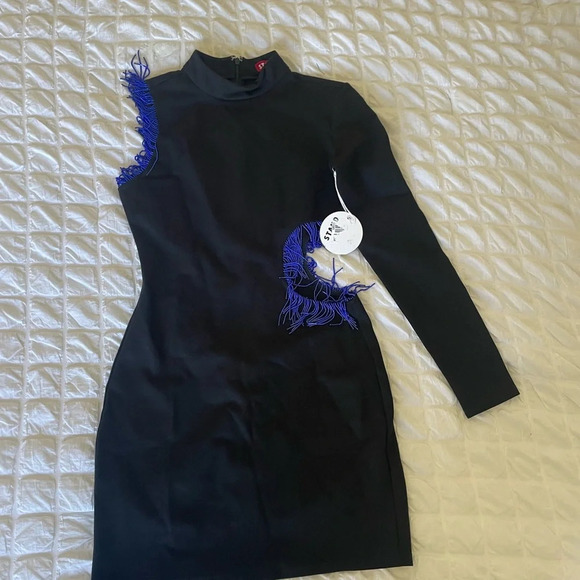 STAUD Kirsten beaded mini dress - Picture 4 of 13